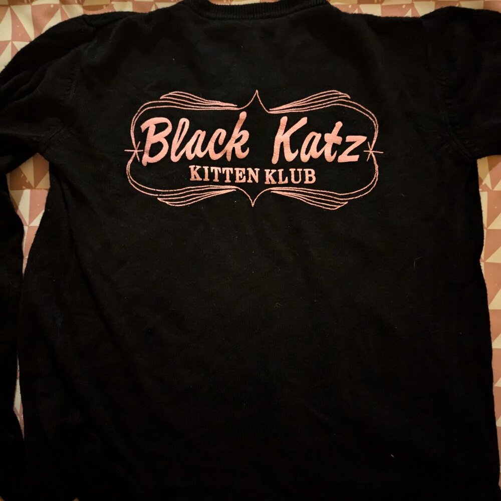Black Katz Women's Black Cardigan